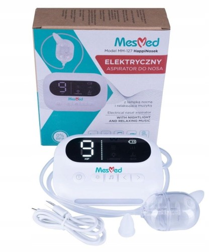 Aspirator elektryczny do nosa MesMed MM-127 HappiNosek
