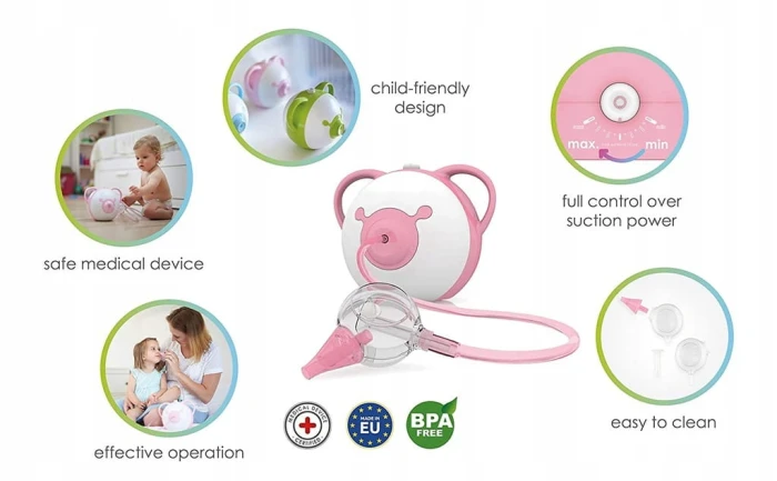 Aspirator elektryczny Nosiboo PRO