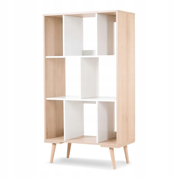 LITTLESKY BY KLUPŚ REGAŁ KLUPŚ MEBLE SOFIE Buk-Biel Skandynaws