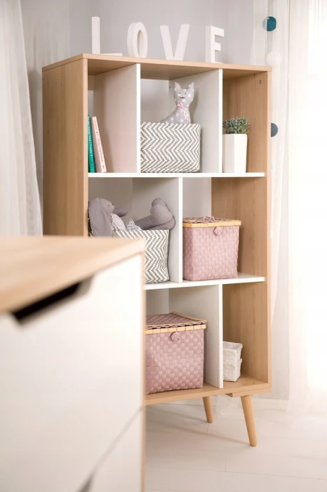 LITTLESKY BY KLUPŚ REGAŁ KLUPŚ MEBLE SOFIE Buk-Biel Skandynaws