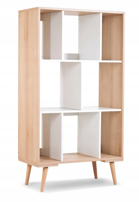 LITTLESKY BY KLUPŚ REGAŁ KLUPŚ MEBLE SOFIE Buk-Biel Skandynaws